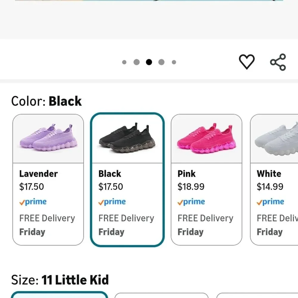 Kids Black Knit Style Sneakers. Slip On, Brand New